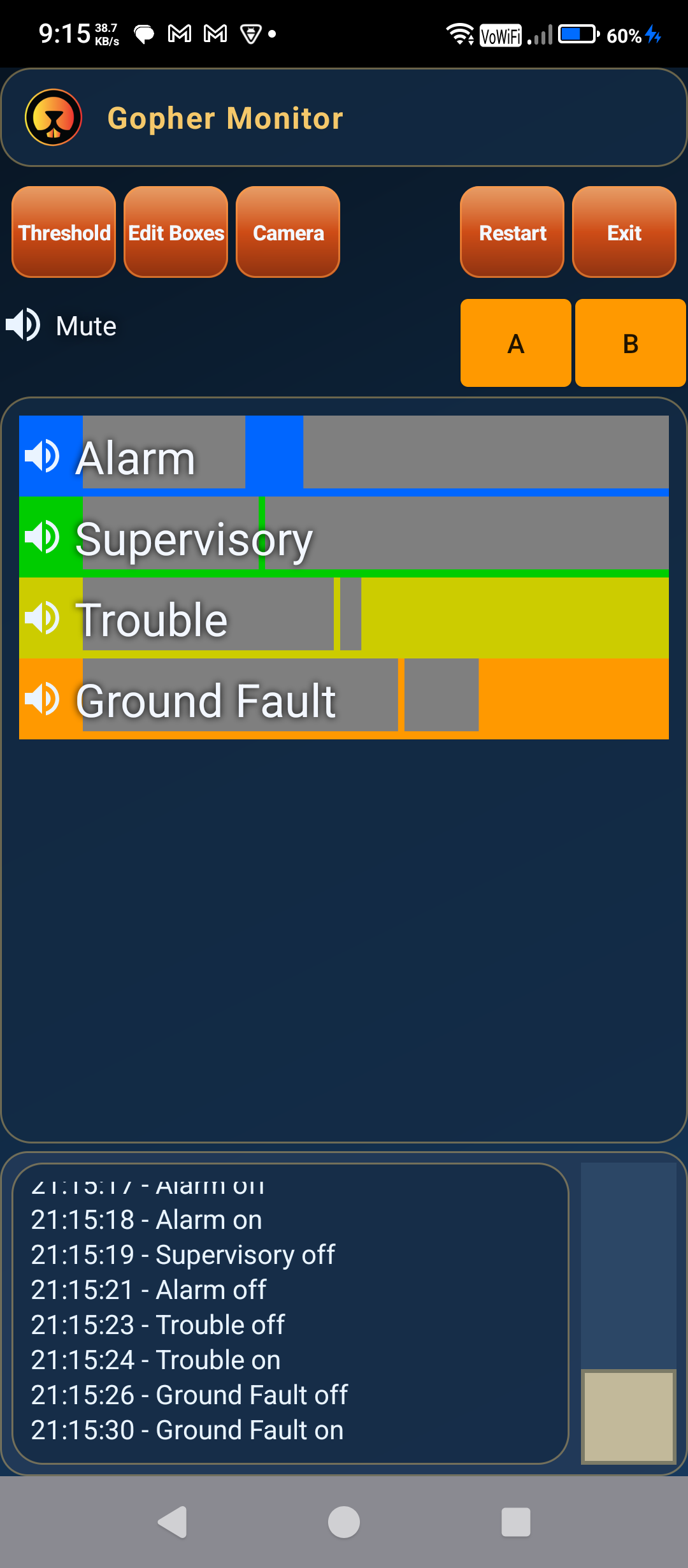 Live signals